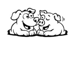 豚と犬